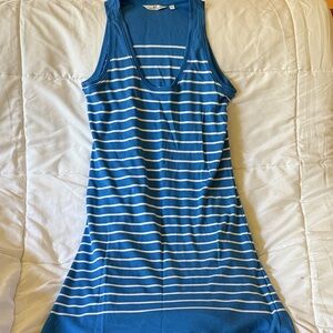 Vineyard Vines Blue and White Striped Dress